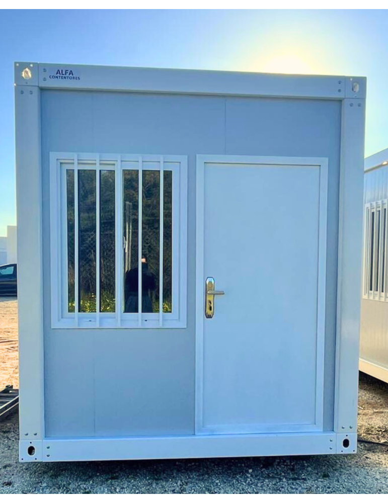 Conteneur modulaire 20' — bureau blanc ALFA 1 fenêtre neuf