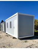 Conteneur modulaire 20' — bureau gris neuf 2 fenêtres - image 2