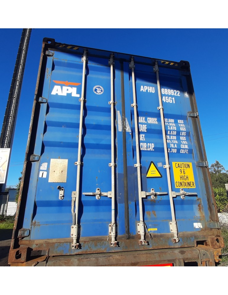 Conteneur maritime 40' HC — bleu APL occasion