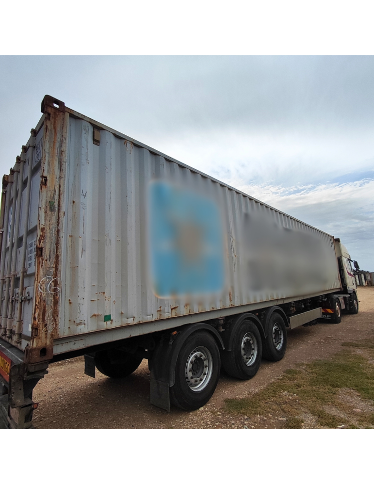 Conteneur maritime 40' — gris occasion