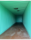 Conteneur maritime 45' — vert intérieur turquoise occasion