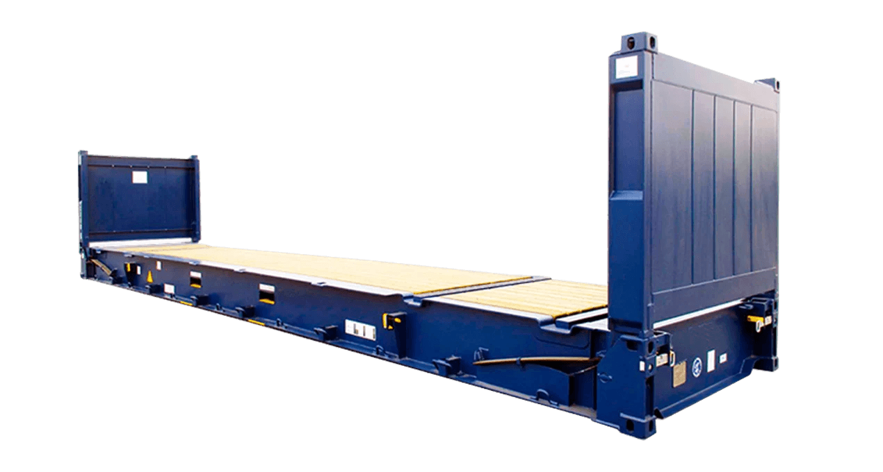 Conteneur flat rack 20'