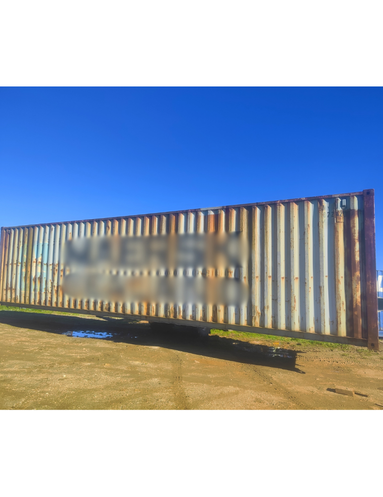 Conteneur maritime 40' HC — multicolore
